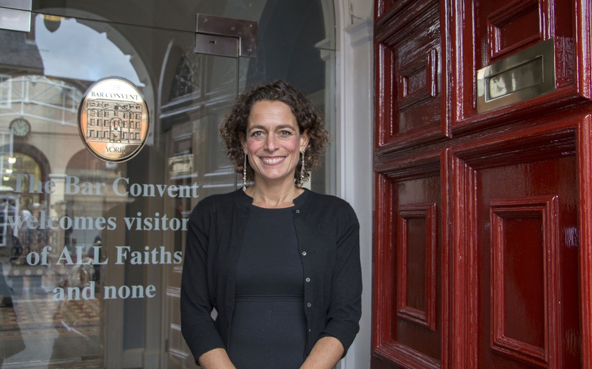 Back to school… Alex Polizzi, best known as TV's Hotel Inspector, opens the Bar Convent exhibition. Photographs: Richard McDougall
