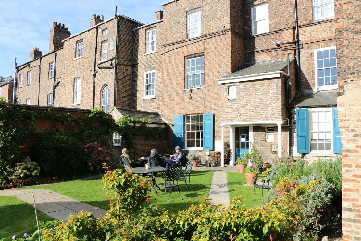 Haven… it's hard to believe that the hidden garden is only yards from one of York's busiest junctions