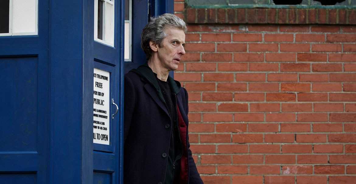 Peter Capaldi – rivalling Tom Baker? Photograph: BBC / Simon Ridgway
