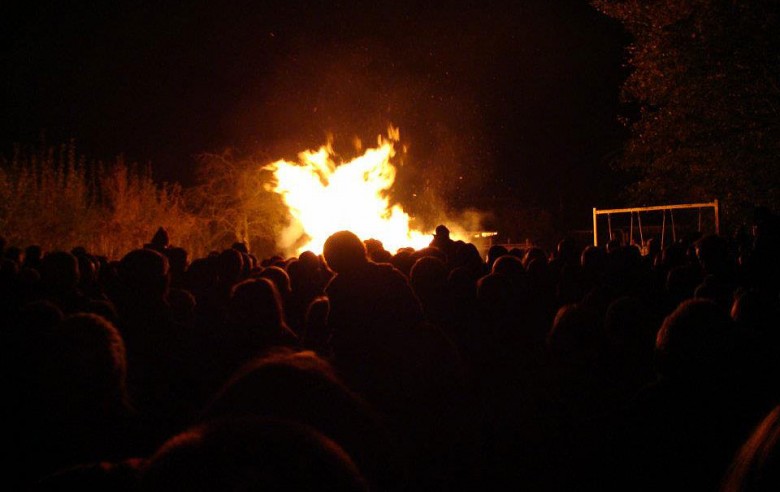 Bonfire Night at the Ebor, from the pub's Facebook page
