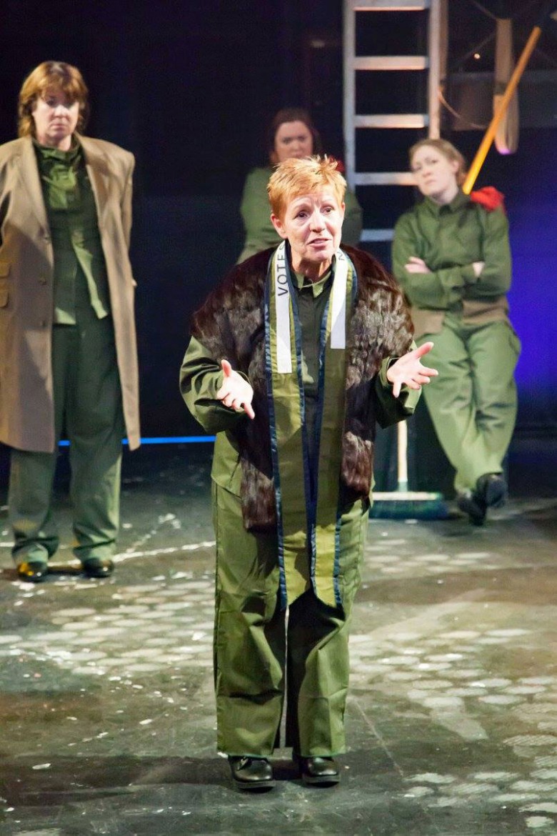 The production brings together the First World War with Agincourt