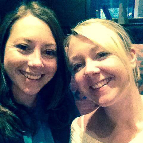Kate (left) and Kelly