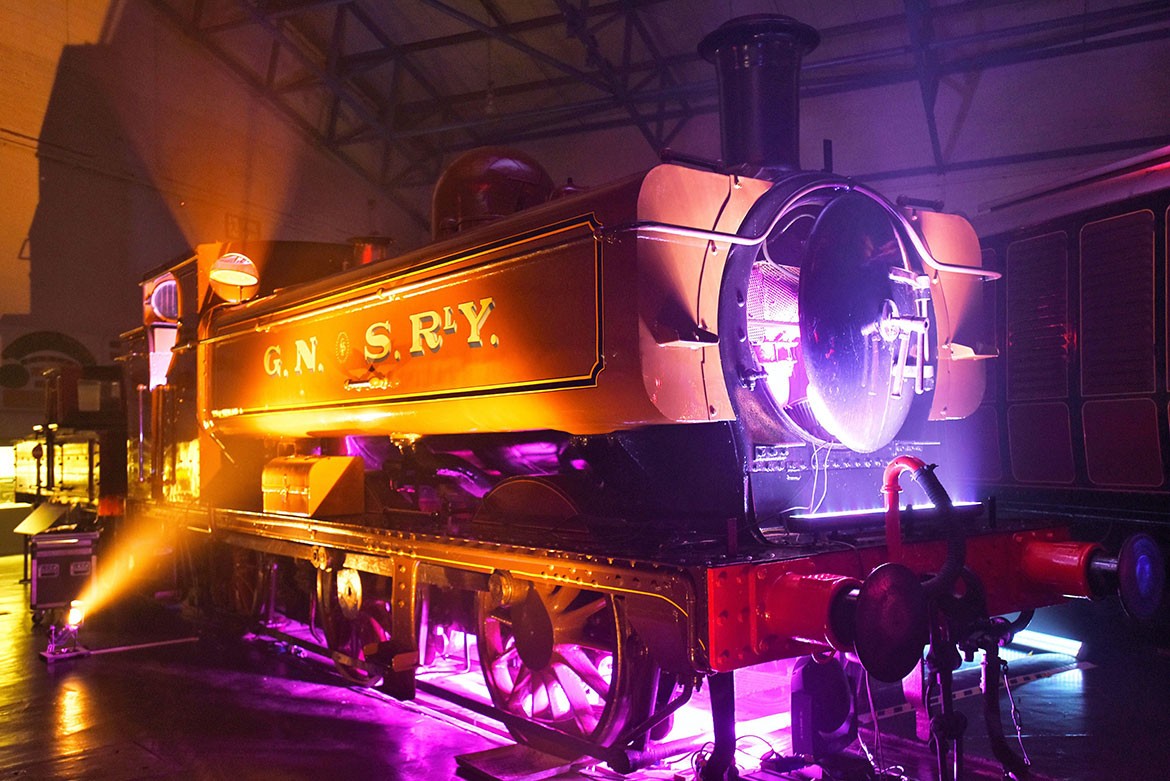Pannier Tank lit up