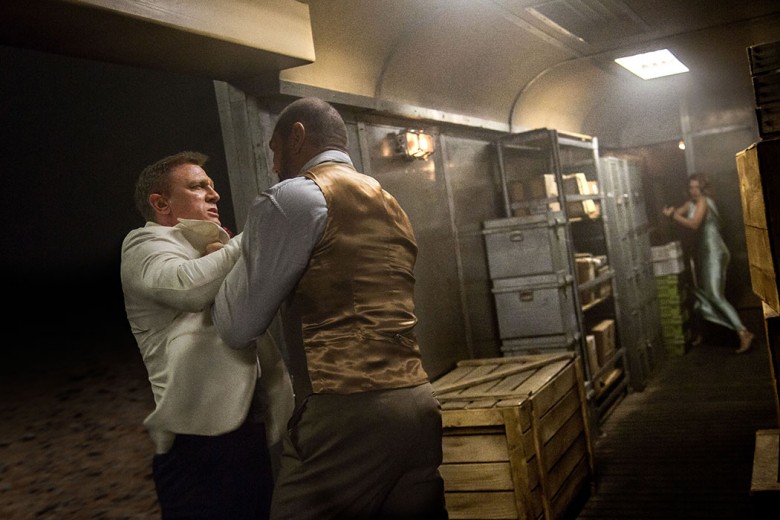 Dave Bautista as the giant henchman