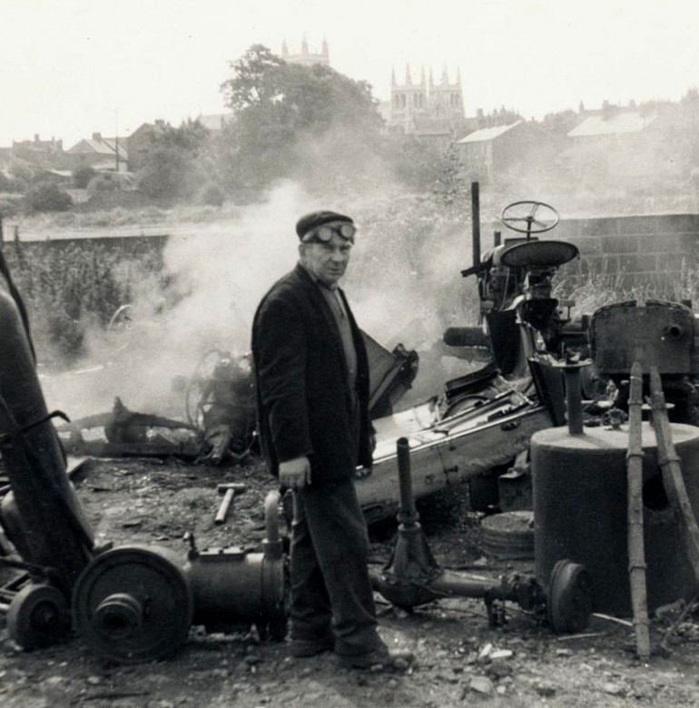 Jack's father Tommy Stronach, a scrap metal dealer, discovered the plaque
