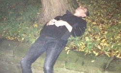 Drunk man thinks York street corner is his bedroom – and becomes a viral hit