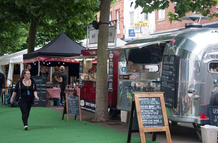 Food, fun and fabulously over-the-top acts give Parliament Street a festival vibe