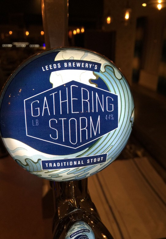 Now on the bar – Leeds' Gathering Storm stout