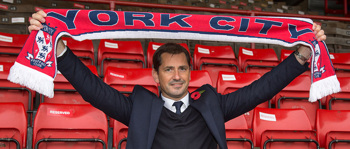 Video and pix: York City name new manager –  Jackie McNamara pledges to restore ‘winning mentality’