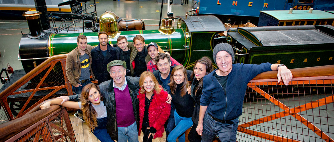 Chuffin’ heck! Panto cast check out their new 1,000-seater home at the NRM