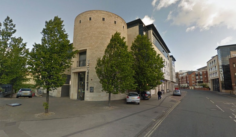 The Postern Gate pub next door to the York Central Travelodge on Piccadilly. Photograph © Google Street View