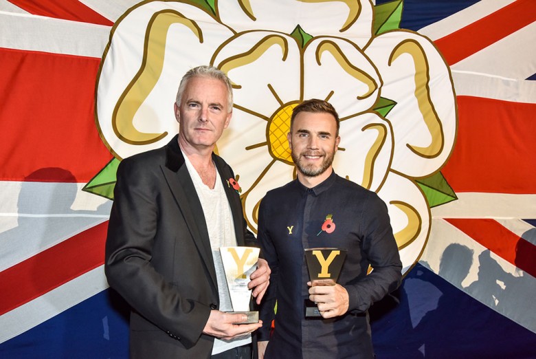 Now they're ours… honorary Yorkshiremen Tim and Gary