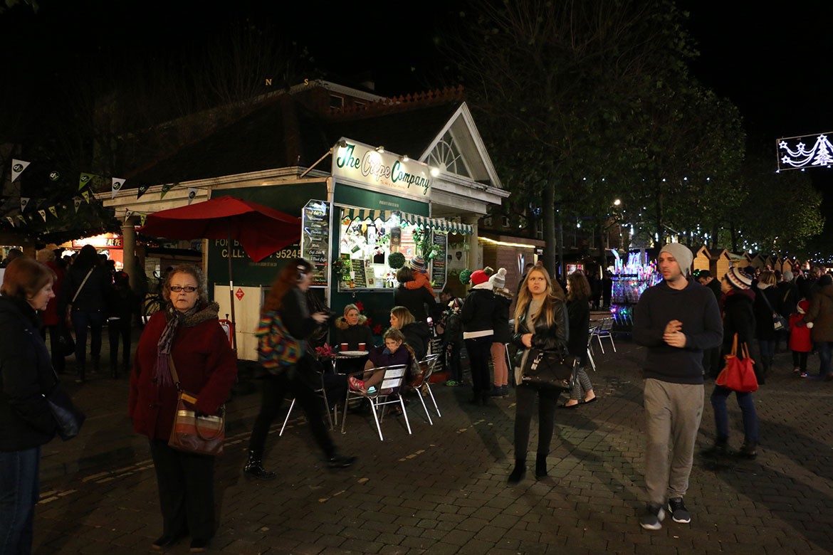 More refreshments at St Nick's Fair, St Sampson's Square