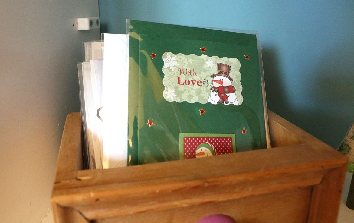 Christmas cards, £2.50