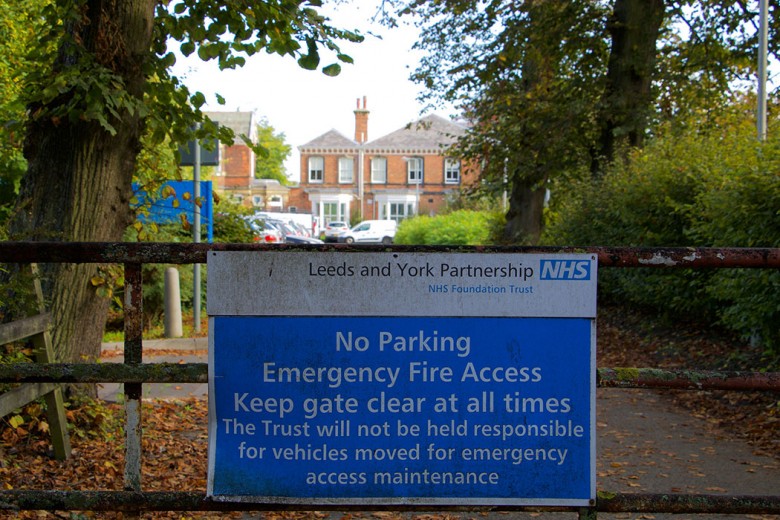 Mostly still closed… Bootham Park Hospital
