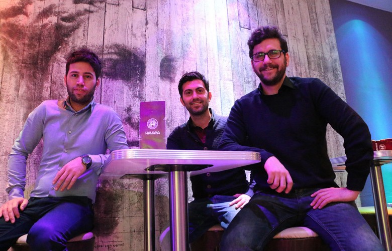 Meet the three brothers. Photograph: Richard McDougall