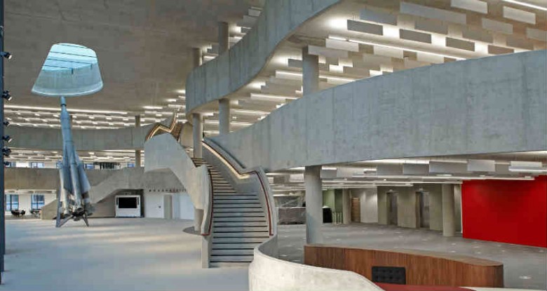 Inside the Hiscox HQ. Photograph: Morten Odding