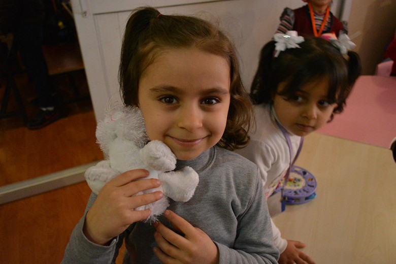 The power of a cuddly toy… one girl shows what it meant to her