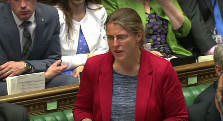 Rachael Maskell in the House of Commons. Photograph: UK Parliament / YouTube