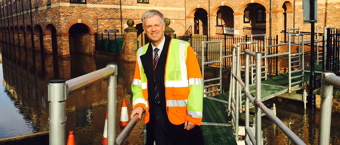 MP accused of being ‘alarmist’ over claims that York businesses were ‘4m underwater’