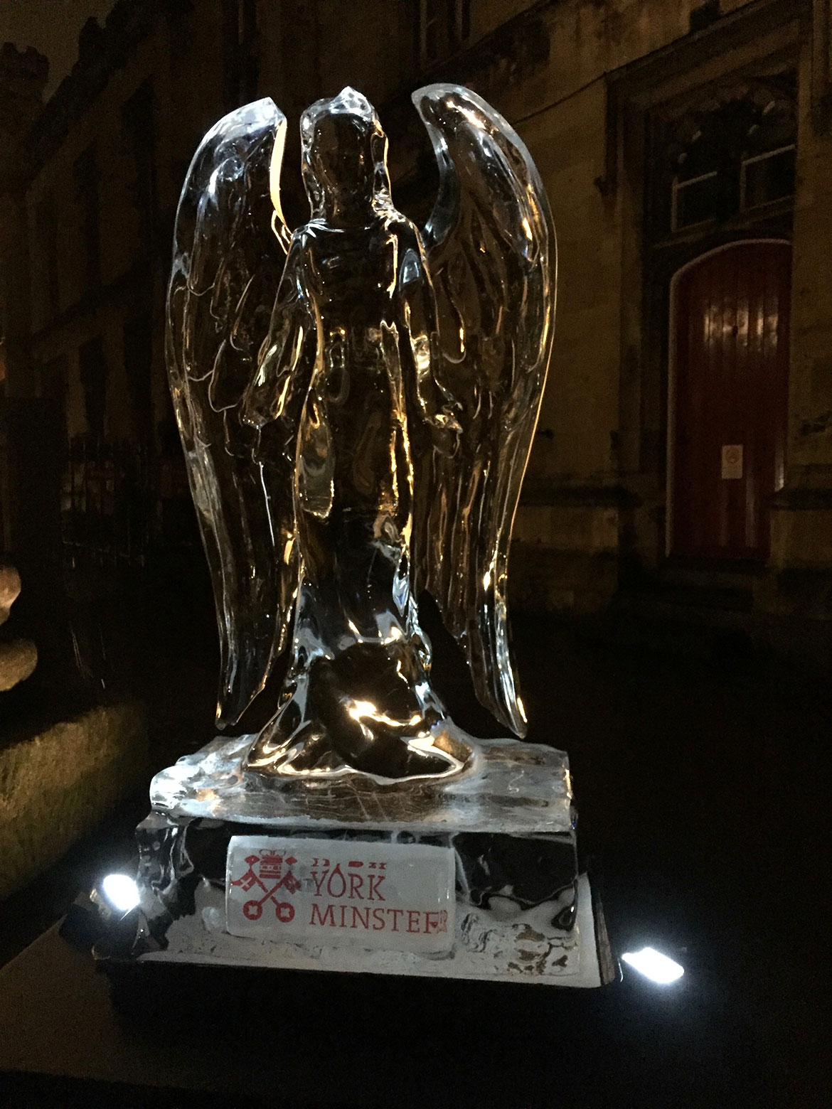 An angel at York Minster