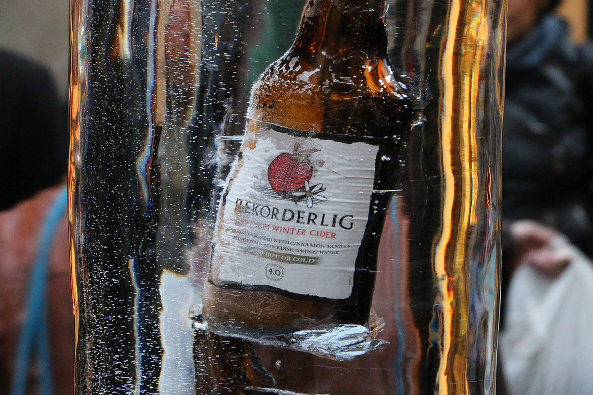 Cider on ice