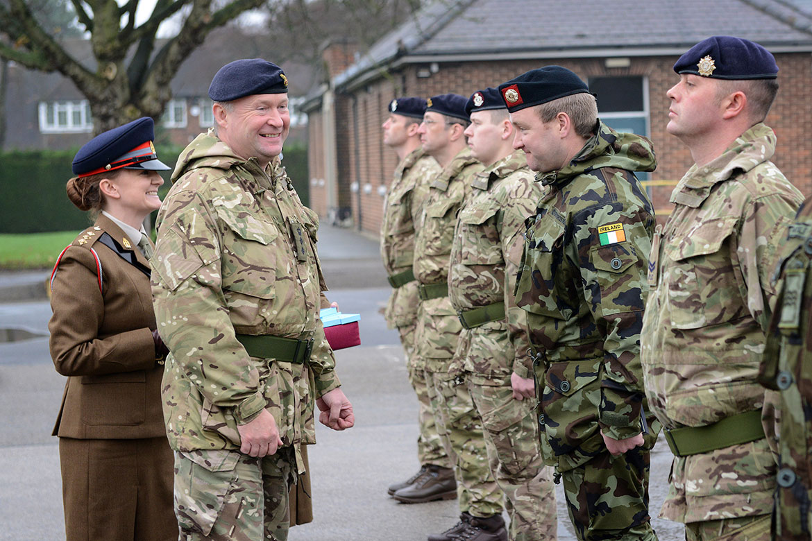 Pictured: Medals awarded to York military medics who fought Ebola in West Africa