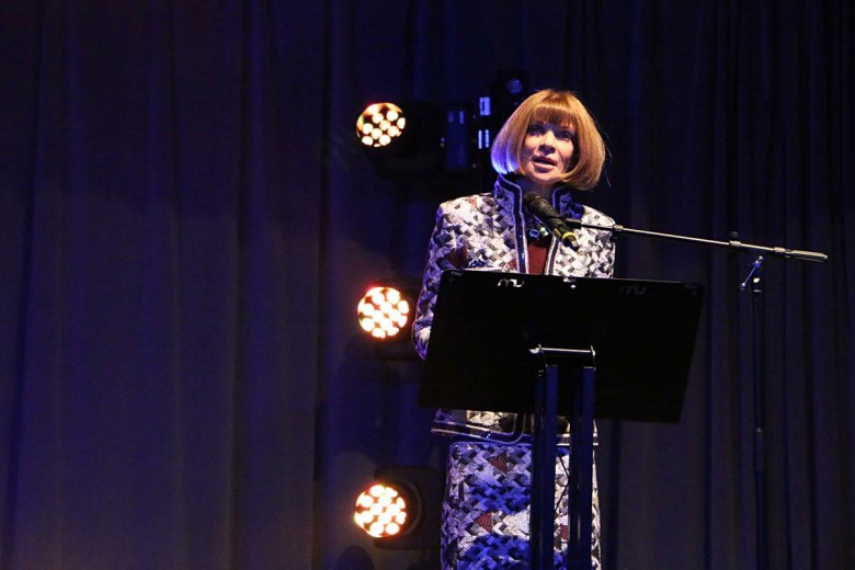 ‘Be self sufficient and intellectually free’… Anna Wintour at York University