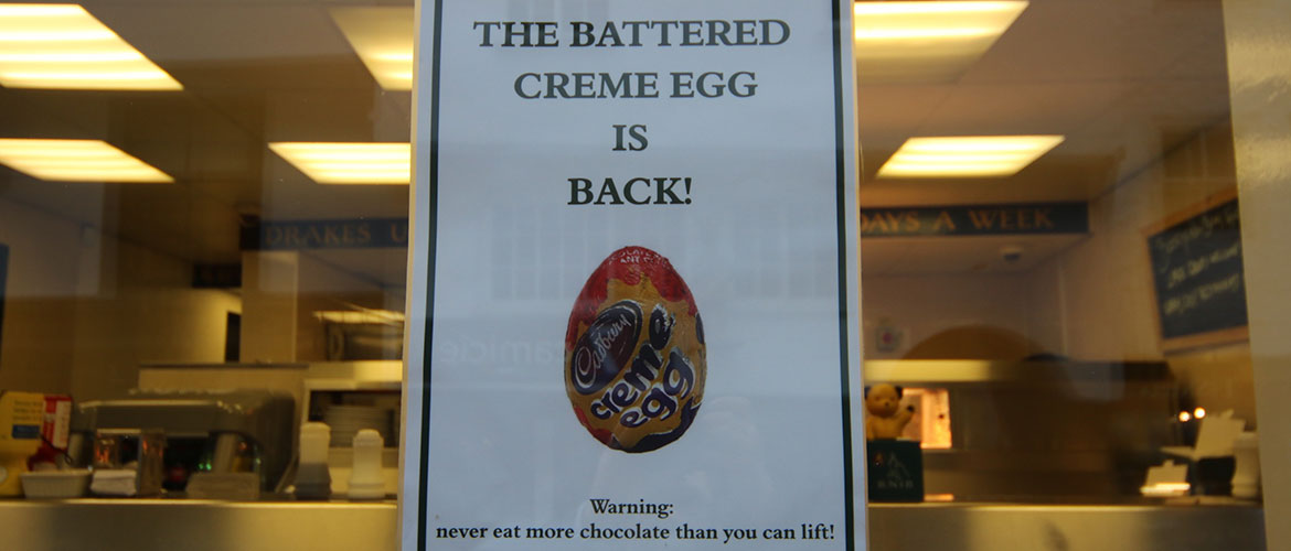 Diary: Deep fried Cadbury Creme Eggs return – (plus the world’s longest computer update)