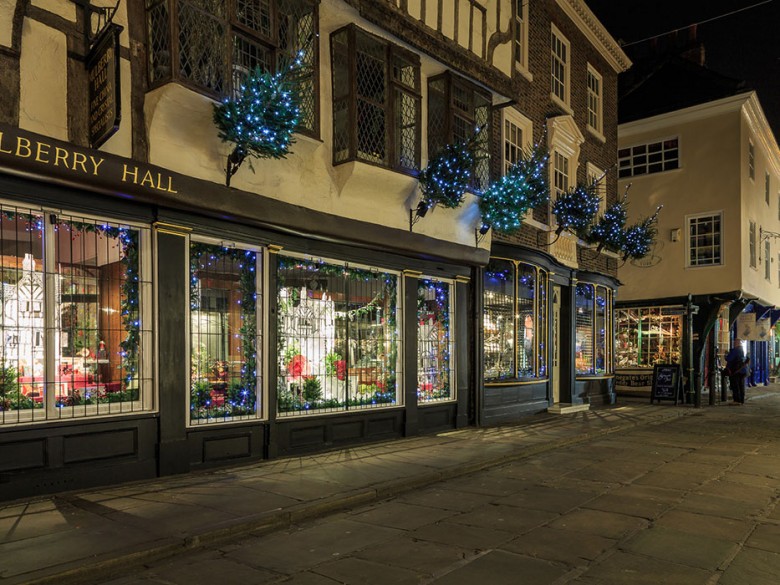 Mulberry Hall at night. Photograph © Allan Harris on Flickr