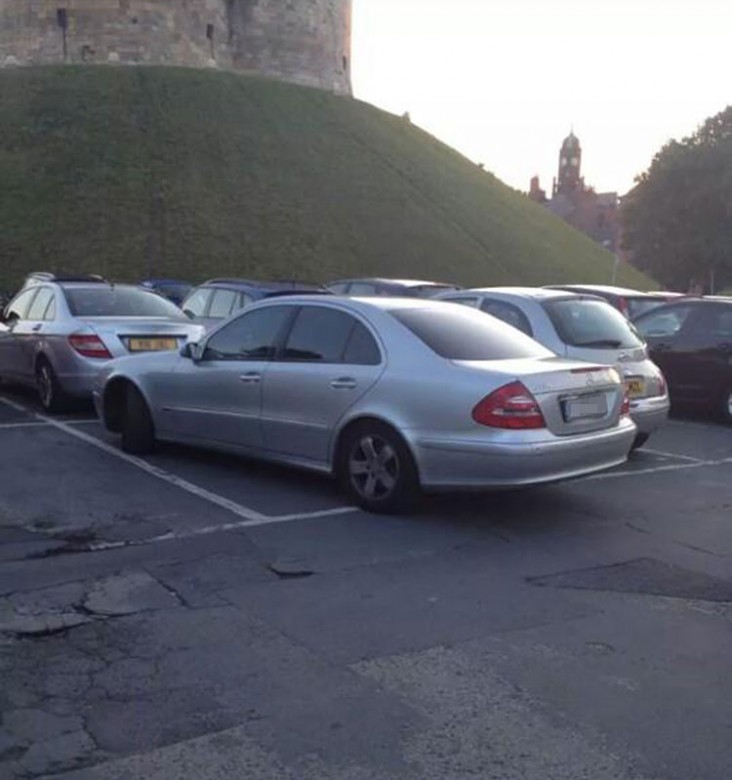 Castle car park is tricky we know – but really?