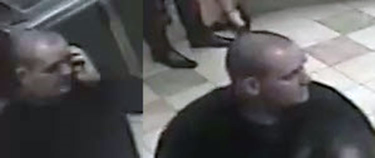 The third man caught on CCTV