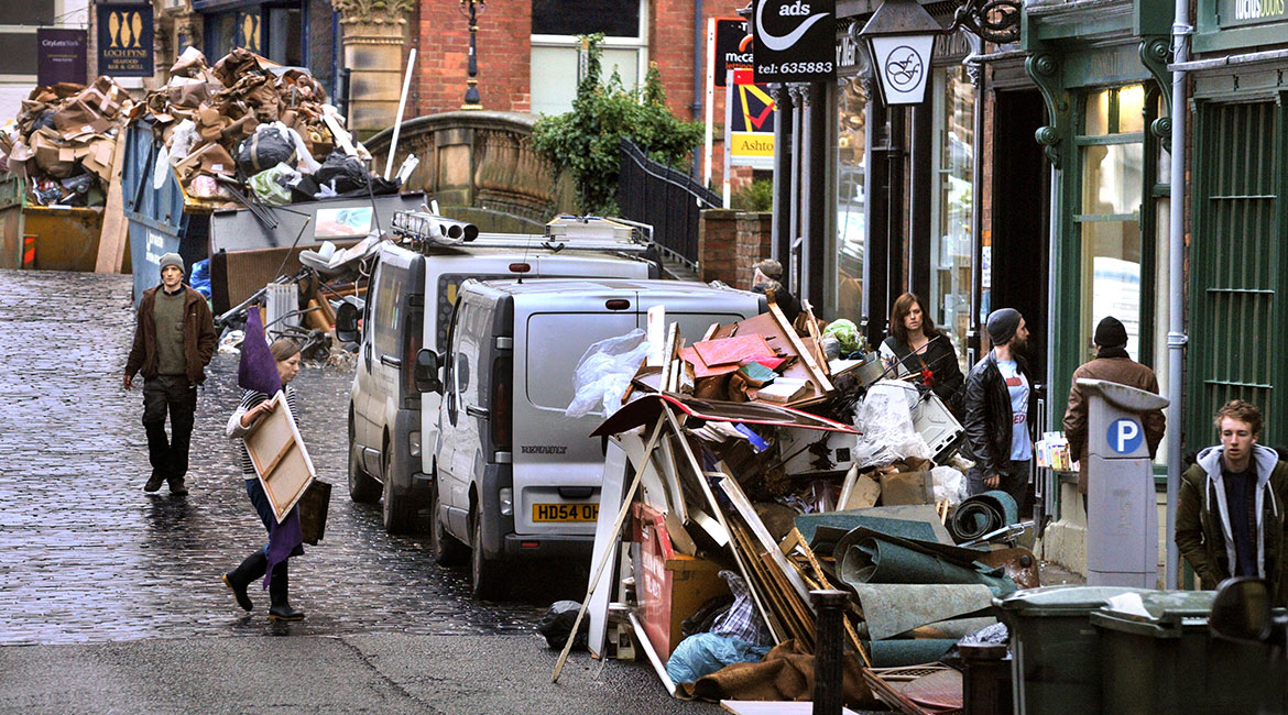 Free café and council cash help York get back on its feet after floods