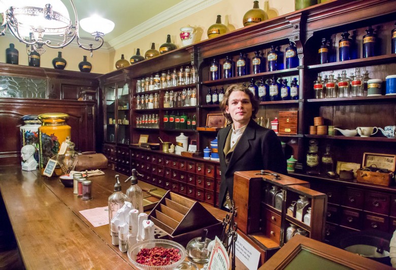 Meet the Victorian shopkeepers at the York Castle Museum. Photograph © Allan Harris on Flickr