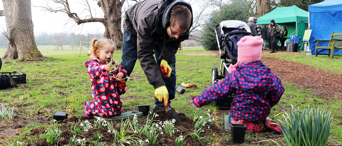 Video: Sunshine and smiles at Beningbrough Hall’s snowdrop birthday bonanza