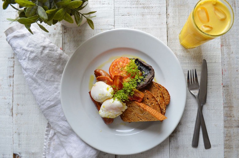 Filmore And Union's skinny full breakfast. Photograph from their Facebook page