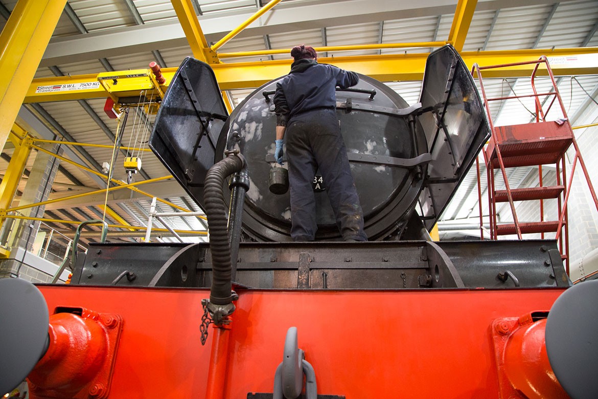 Ready for the off… Photograph: National Railway Museum