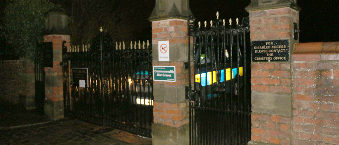 ‘Knife fight’ in York cemetery: Police guard entrance after reports of group brawl