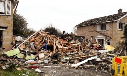 ‘I thought it was a bomb’ – Shocked neighbours talk about the moment house exploded; more pictures and videos