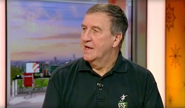 Malcolm Clarke, chair of the Football Supporters' Federation. Photograph: YouTube