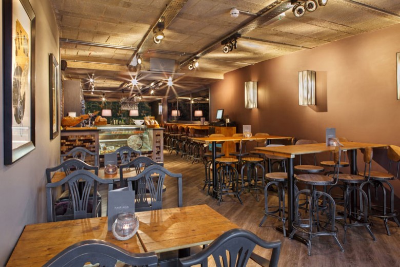 Inside Pairings wine bar, a perfect spot for a magical evening