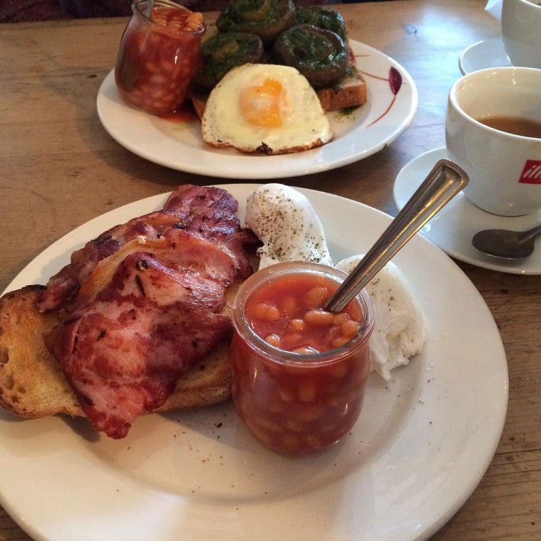 Breakfast is served… Photograph: The Pig And Pastry on Instagram