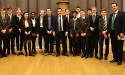 Grilled! Trailblazing MP quizzed on politics by pupils from his former school in York