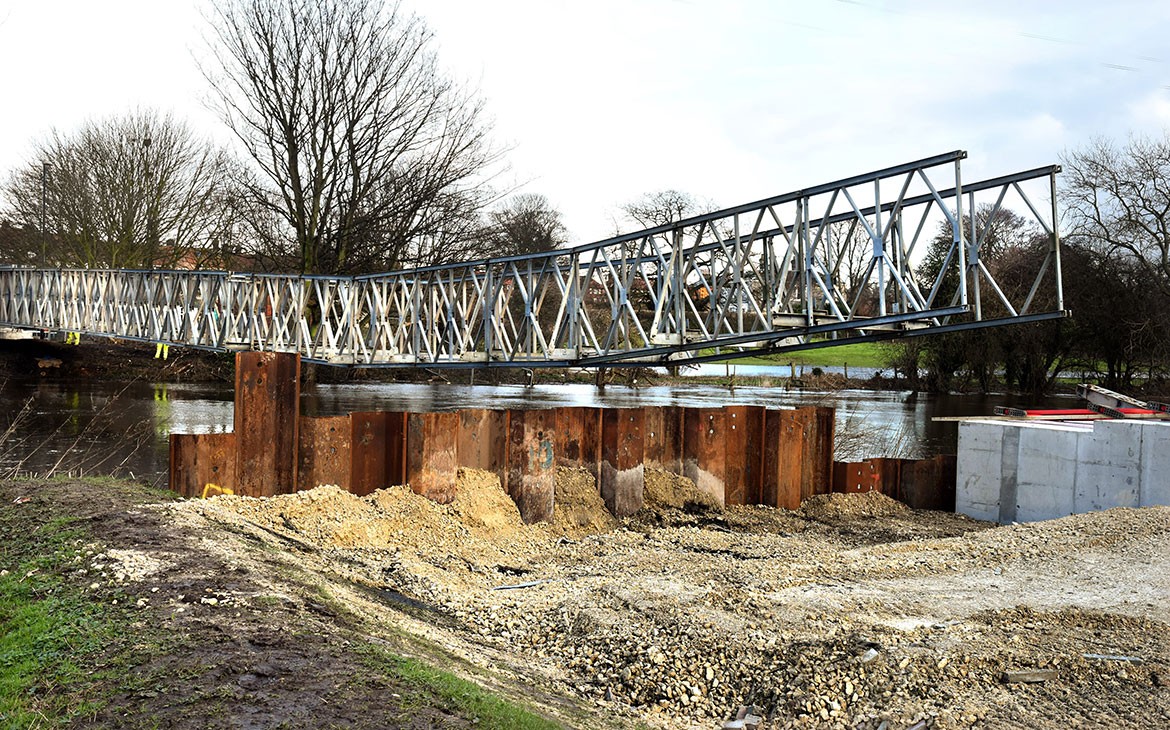 Another view of the bridge