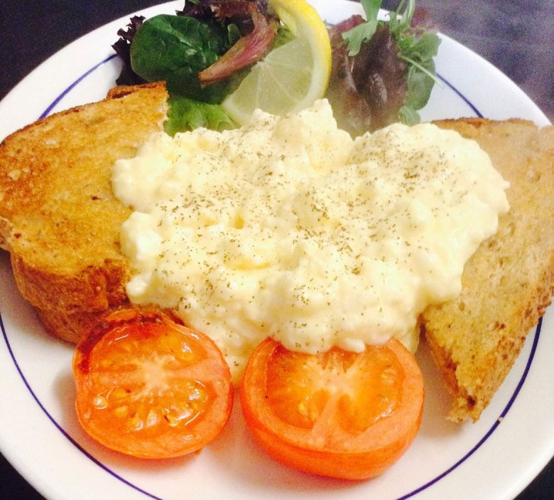 Don't eat too much or you might end up as big as the bear outside! Photograph: Teddy Bear Tea Rooms on Facebook