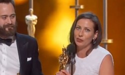 Video: York moviemaker triumphs at the Oscars