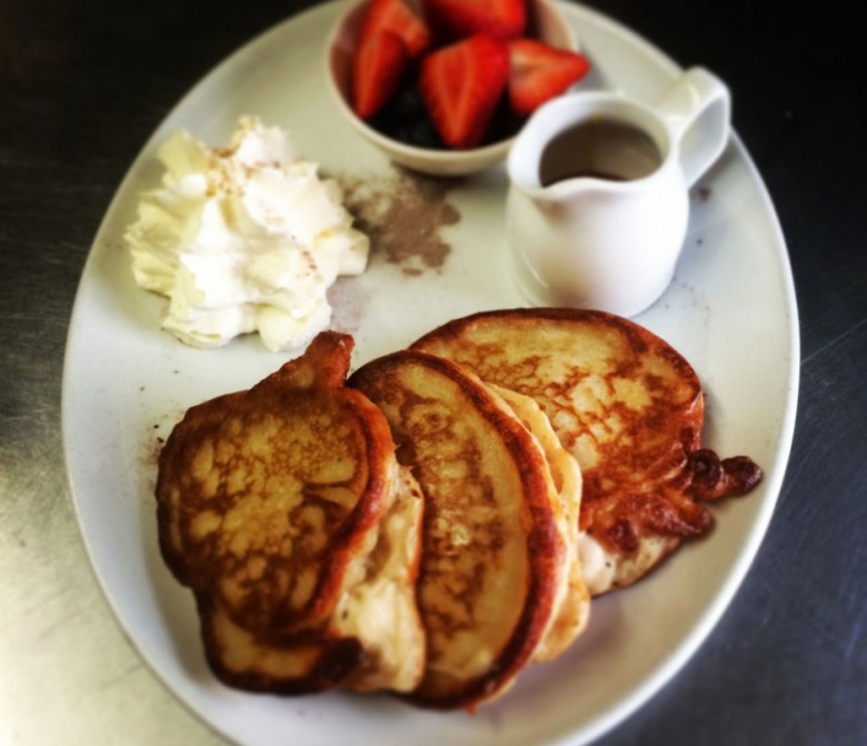 Here's the Barbakan's take on the American pancake. Photograph: Barbakan