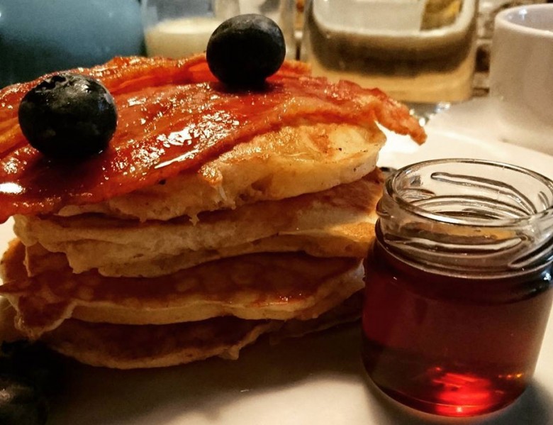 zuTheir American Pancake Stack. Photograph: Brew And Brownie on Instagram