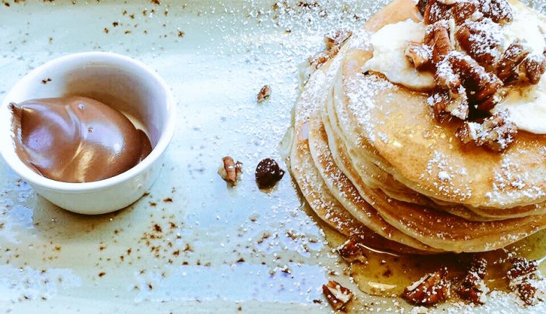 Spring into your pile of pancakes. Photograph: Spring Espresso