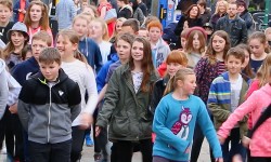 Video: Children surprise York shoppers with city centre song-and-dance flashmob